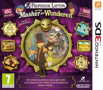 Professor Layton und die Maske der Wunder (Europe)(Ge) box cover front